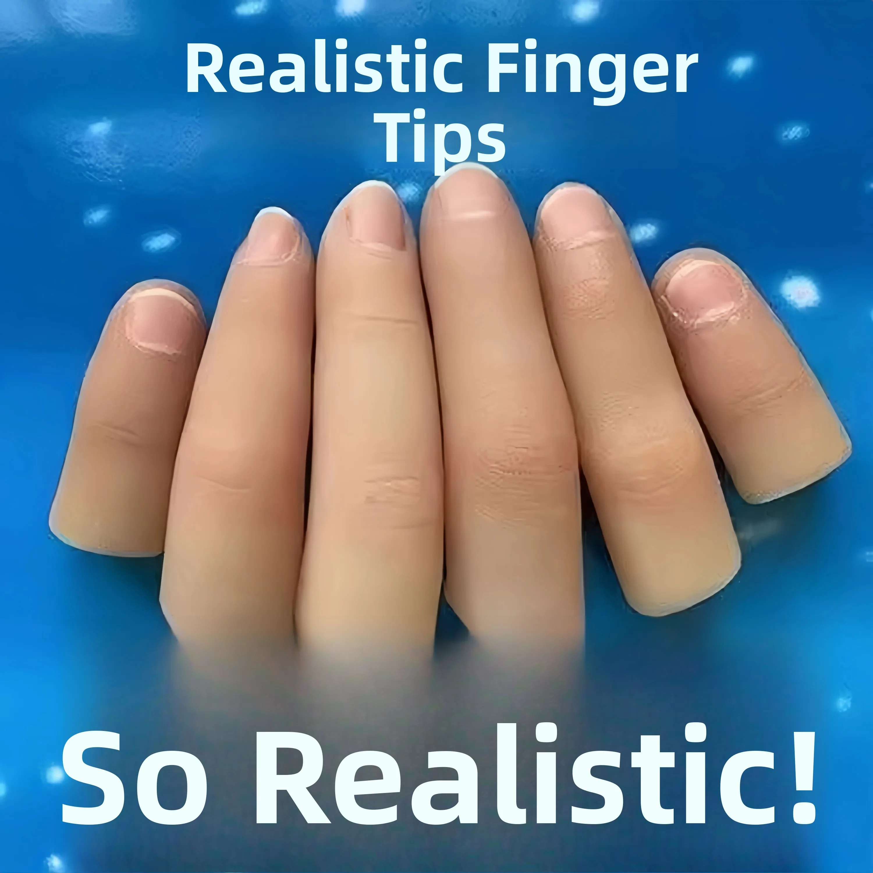 Soft And Hard Silicone Finger Pads Magic Tricks Fake Finger Heads Hand Protection for Magicians Artificial Limbs Home Use