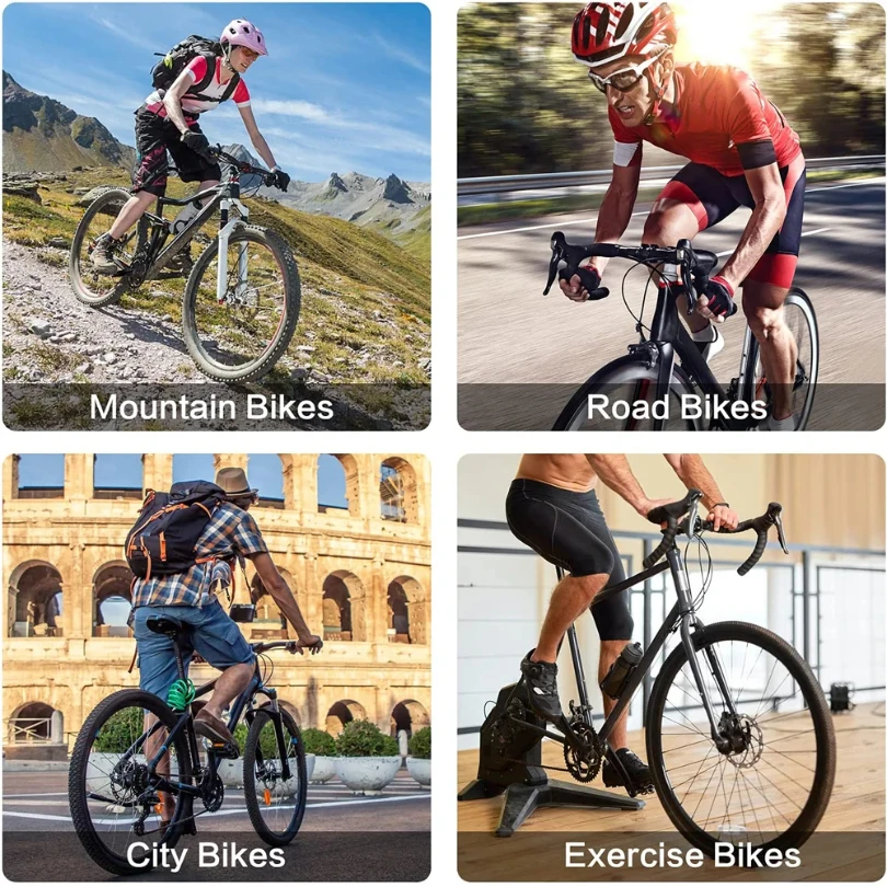 MTB Mountain Bike Seat Road Bicycle Saddle Comfortable Soft Cycling Cushion Exercise Bike Saddle for Men and Women Wholesale