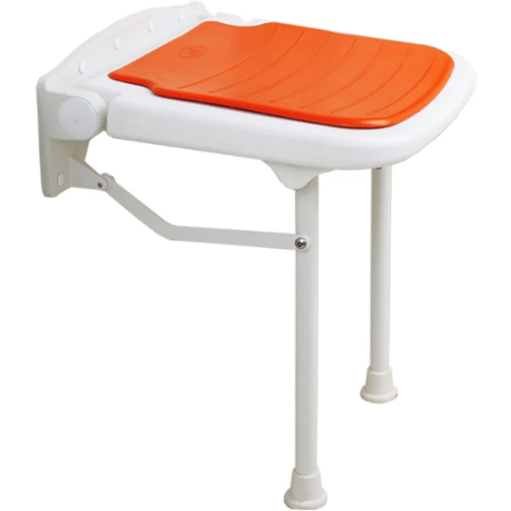 

Shower Seat Shower Chairs, Seniors Change Shoe Bench Folding Chairs Shower Stool Wall-Mounted Wall Non-Slip Bathroom Stool Showe