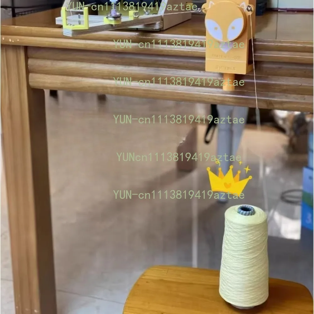 Electric Automatic Yarn Winder Portable Motor Cone Thread Winding Machine DIY Knitting Crochet Wooden Thread Holder