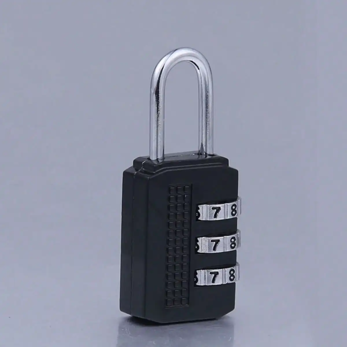 Three digit password padlock, high security, durable and waterproof, is a practical anti-theft tool for daily storage and travel