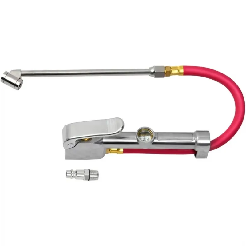 Inflatable Deflated and Manometric Integrated Tire Pressure Gauge All-metal Durable Body for Hardware Accessories Retail