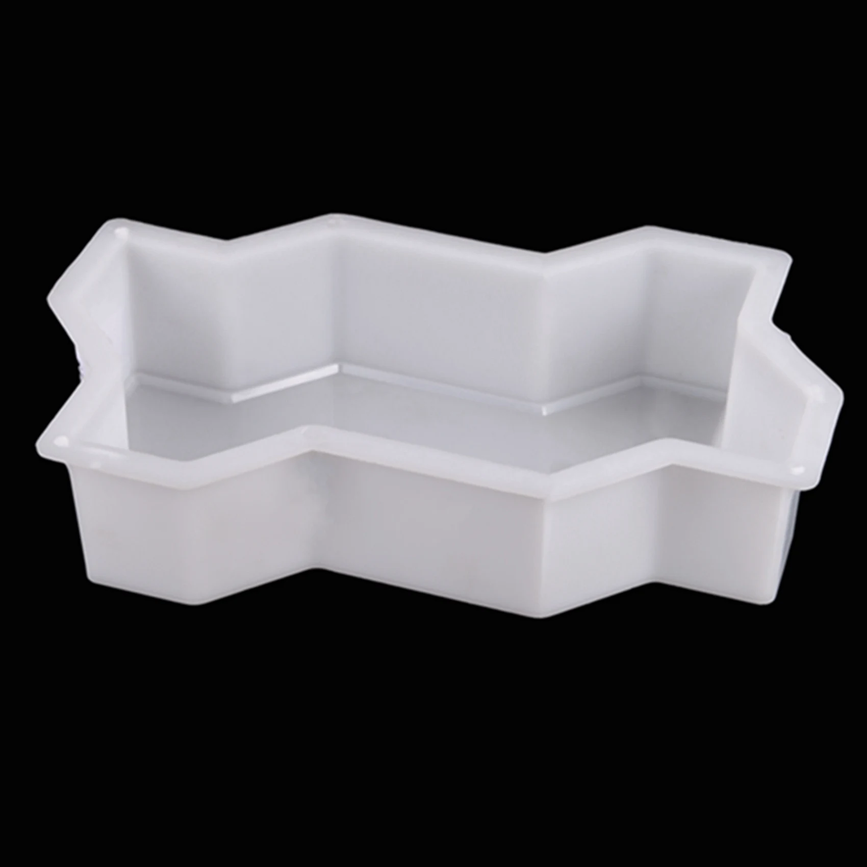 ABWZ-4X Three Waveform Garden Path Plastic Concrete Paving Brick Mold DIY Walkway Cement Brick Mold