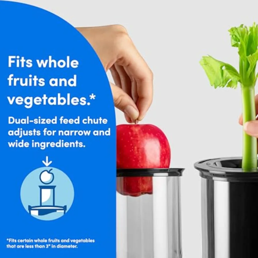 ماكينة عصارة الطرد المركزي الاحترافية للفواكه والخضروات مثالية لإعداد الطعام اليومي 27 أونصة سعة 1.5 لتر 1 #3