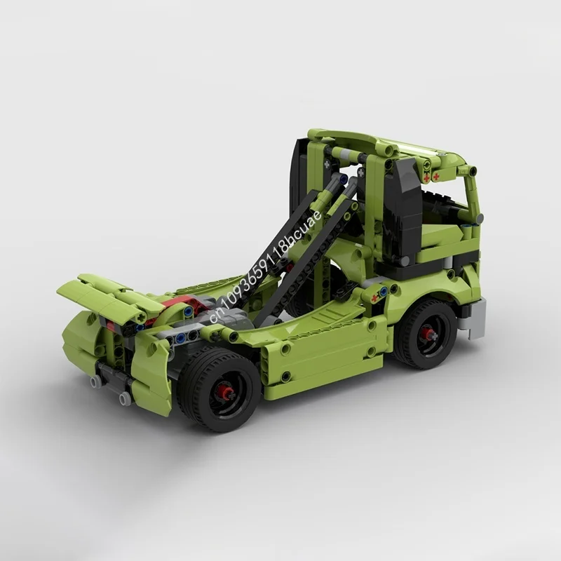 467 個 MOC レーストラックテクニカルモデルビルディングブロック建設組み立てクリスマスギフト DIY アイデア教育レンガのおもちゃ子供