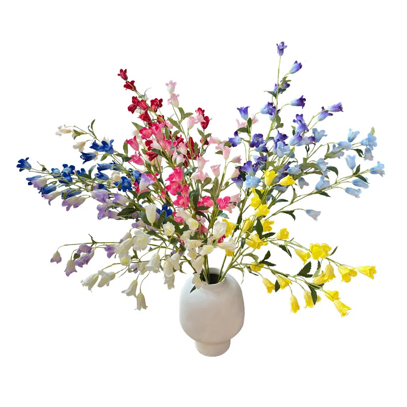 

110Cm long branch multi-branched large head wind chimer simulated flower fake