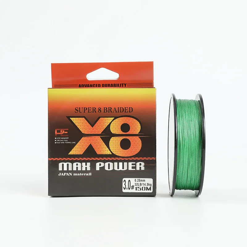 

Новая 8-плетеная полиэтиленовая леска, 150 метров, специальная основная леска для упражнений на большие расстояния, морская леска высокой плотности Dali Maluya