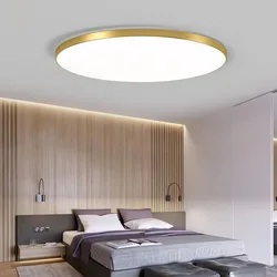 Lámpara de techo Led moderna, accesorio de iluminación para dormitorio, cocina, baño y comedor, 48W, 36W y 24W