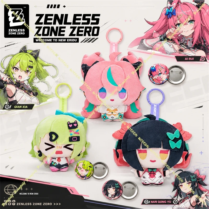 Zenless Zone Zero Delusion Dreams Series Angels Of Delusion Character Plush Keychain Anime Game Hangable Plush Pendant For Fans
