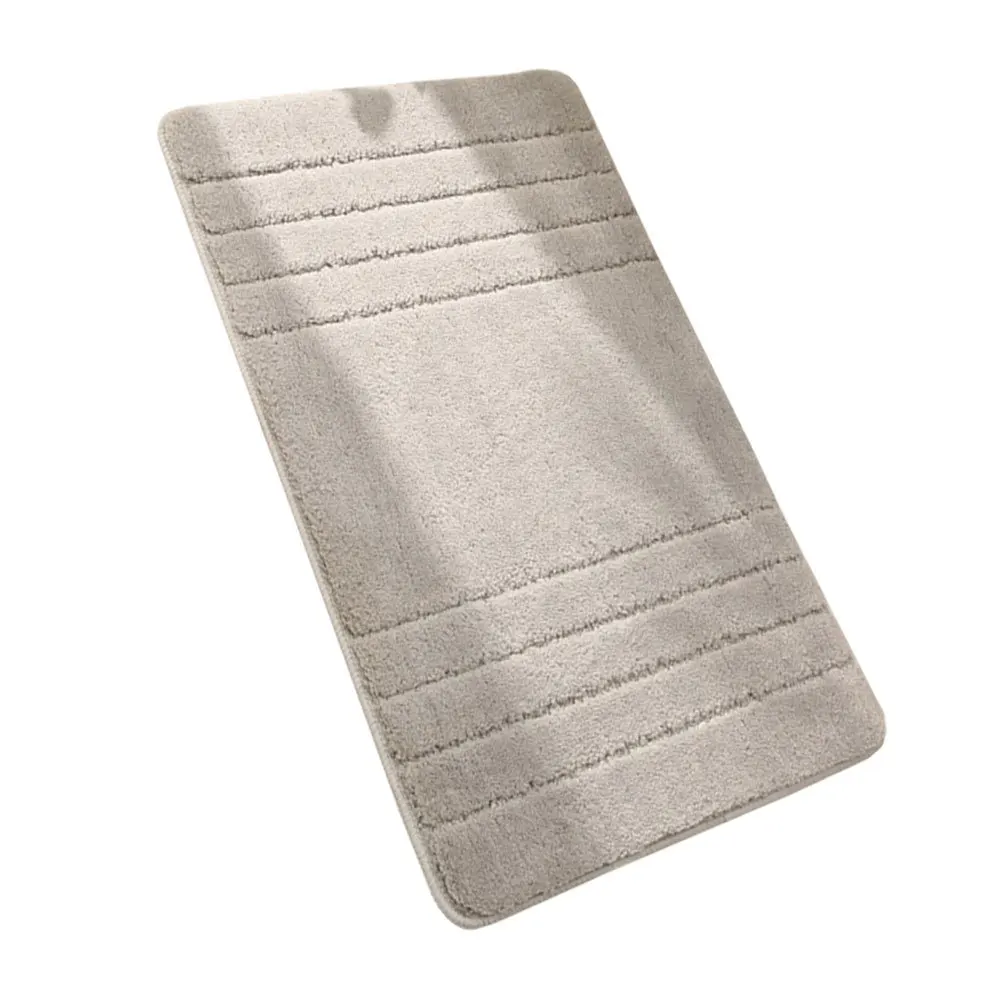 

Simple Design Anti-Skid Bathroom Mat Heavy Duty Water Absorption Floor Pad for Living Room Bedroom Office Use Bathroom Pad
