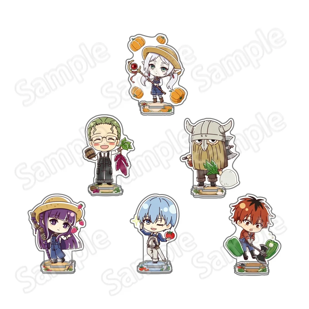 New Arrival Frieren: Beyond Journey's End 10cm Acrylic Keychain Stand Backpack Charm Fan Gift