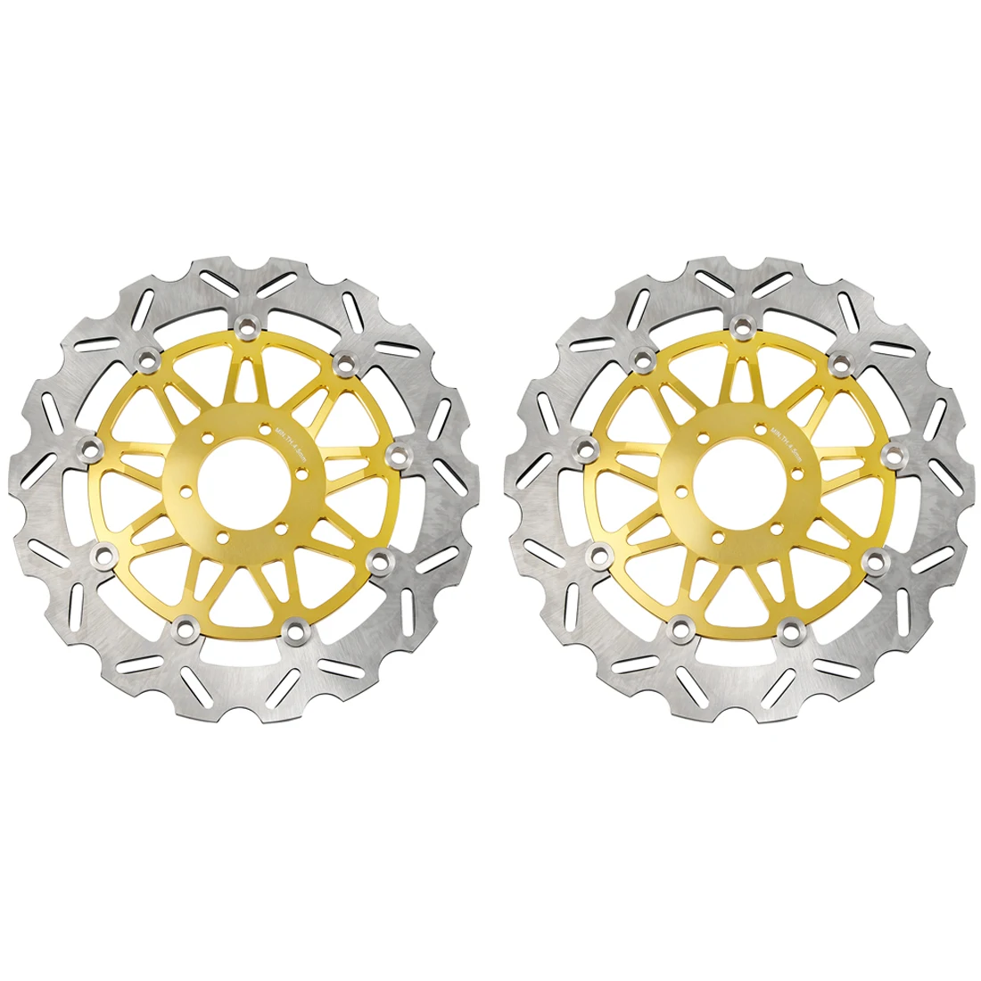 

STLFMotorcycle Front Brake Discs Rotors for DUCATI Supersport 400 1993-1997 Supersport 600 1991-1997 Multistrada Dark 620 2006