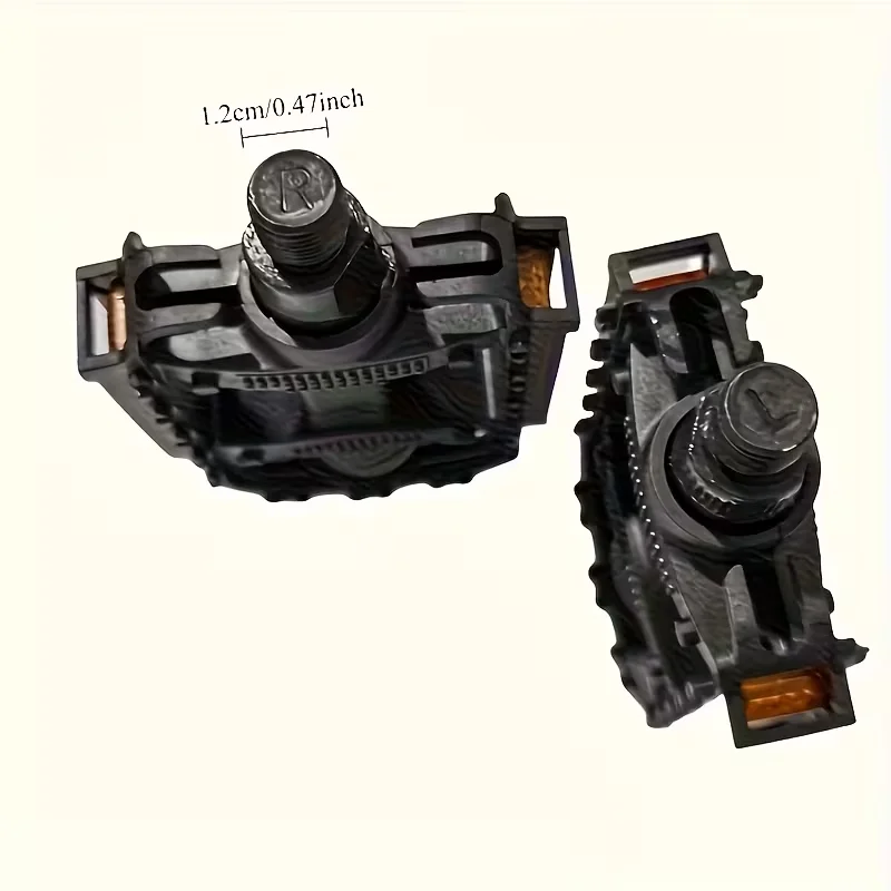 2PCS Bicycle Platform Pedals Non-Slip Bicycle Pedal Footboard With Textured Handles Adjustable Shaft Riding Bike Accessories