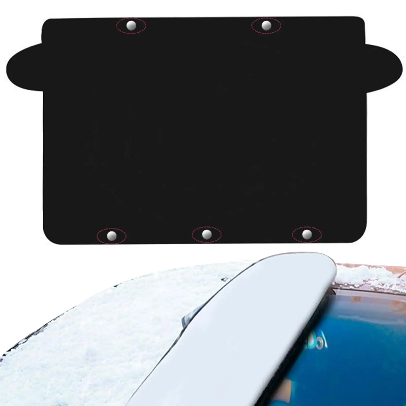 

Чехол на лобовое стекло для льда и снега, магнитные зимние автомобильные чехлы, сверхмощная складная автомобильная защита, водонепроницаемая защита для тепла