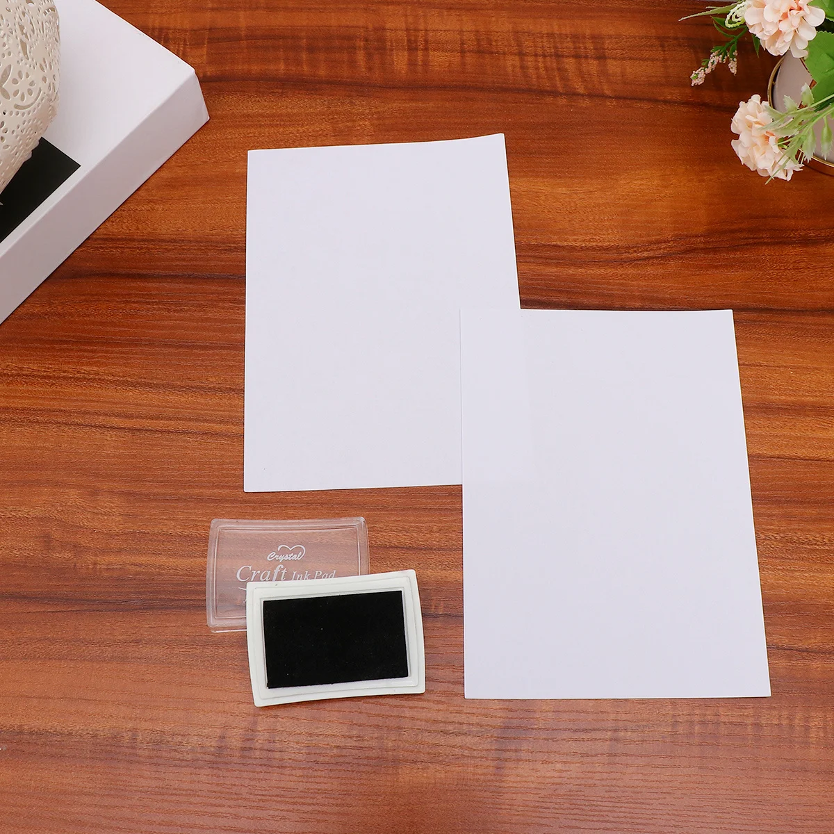 1 stks baby groei record fotolijst handafdruk display houder baby geheugen aandenken pasgeboren frame