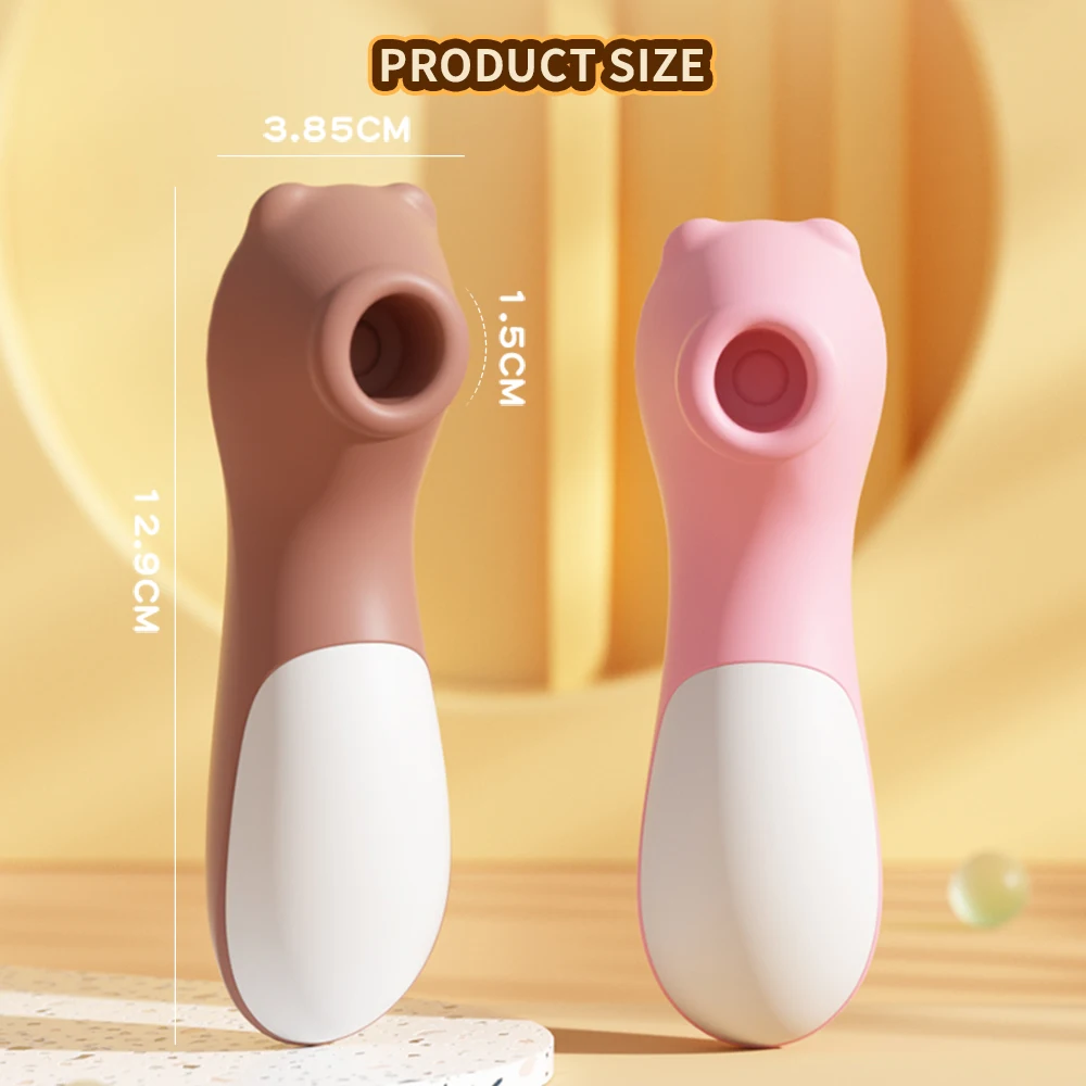Sucker Clitoris Powerful Sucking Vibrator Female Clit Nipple Oral Vacuum Stimulator Massager Sex Toys Adults Goods for Women - Image 5