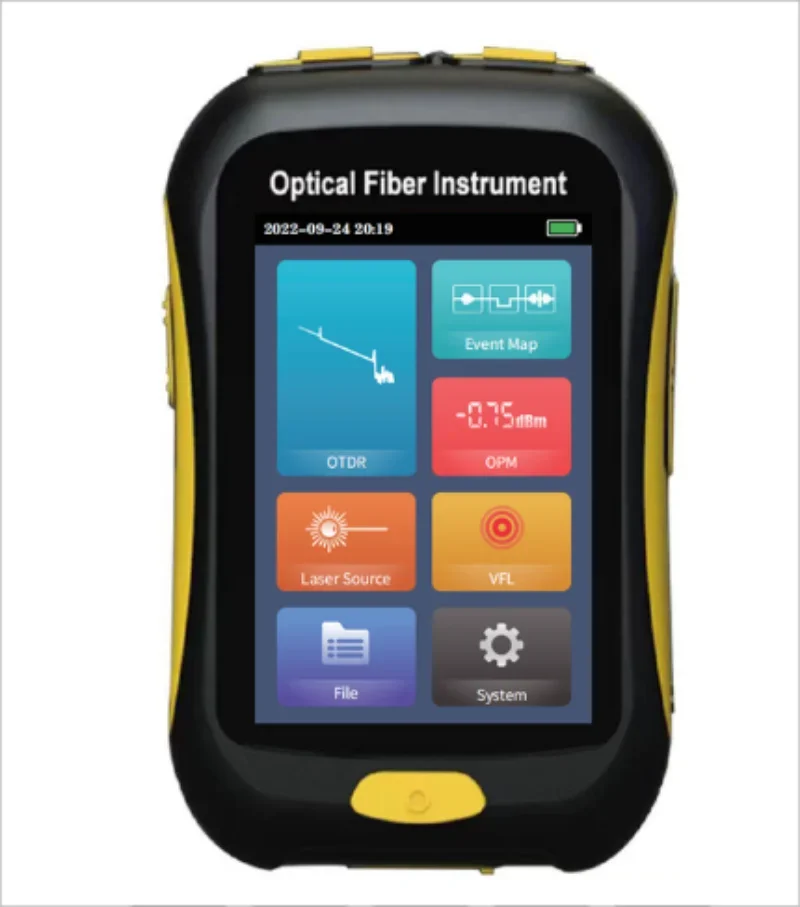 

NK2800 Active Fiber Test 1550nm 80km Optical FTTH OTDR Tester Reflectometer With Event Map VFL OLS OPM Touch Screen SC Connector