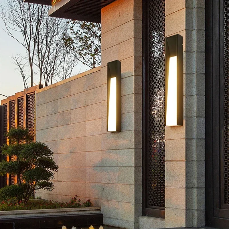 ELARA Contemporary LED Outdoor Wall Lamps Electric Simplicity Waterproof Balcony Hallway Courtyard Villa Gate Hotel