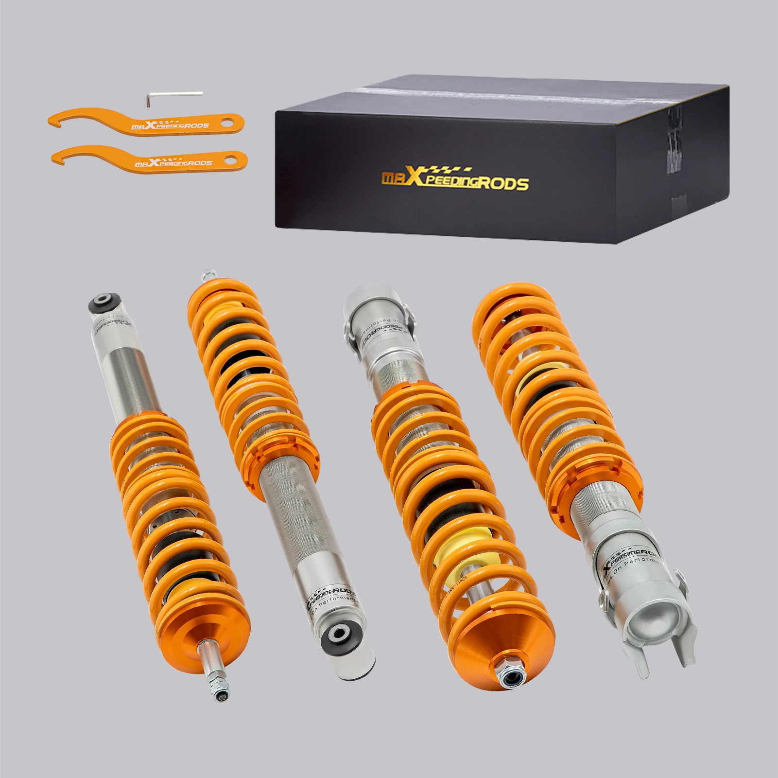 Coilover For VW Golf MK2 all models 1983-92 Lowering Spring Strut for VW Golf MK2 / MK3 Volkswagen Corrado 1989-1995