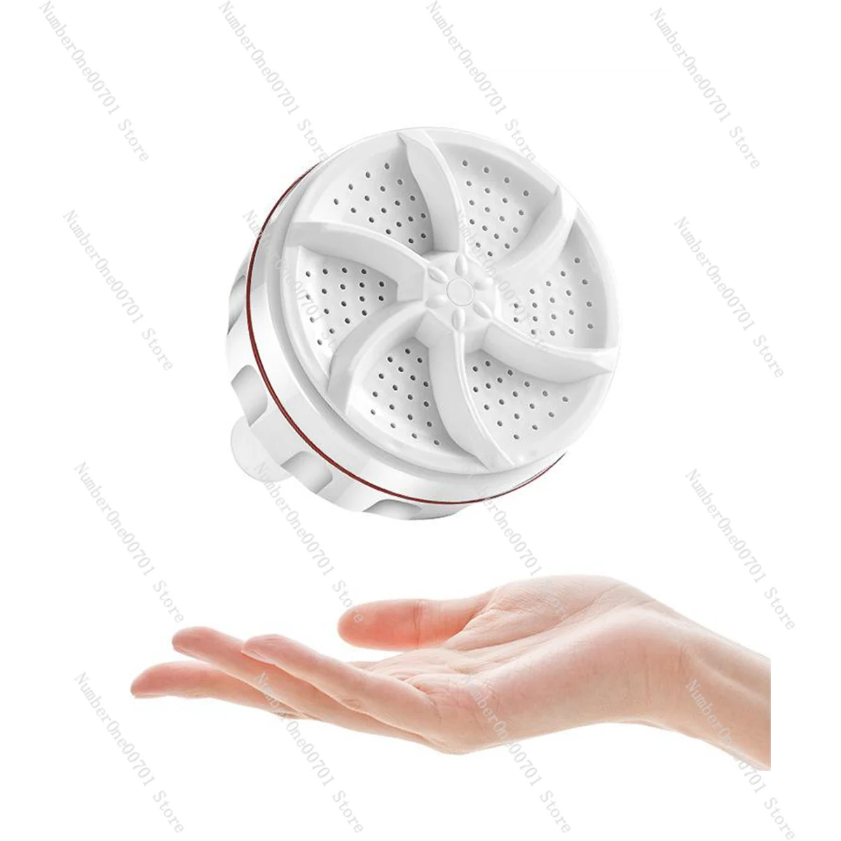 2PCS Mini Washing Machine USB Two-Way Rotating Turbine Portable Washing Machine for Sock Underwear for Travel