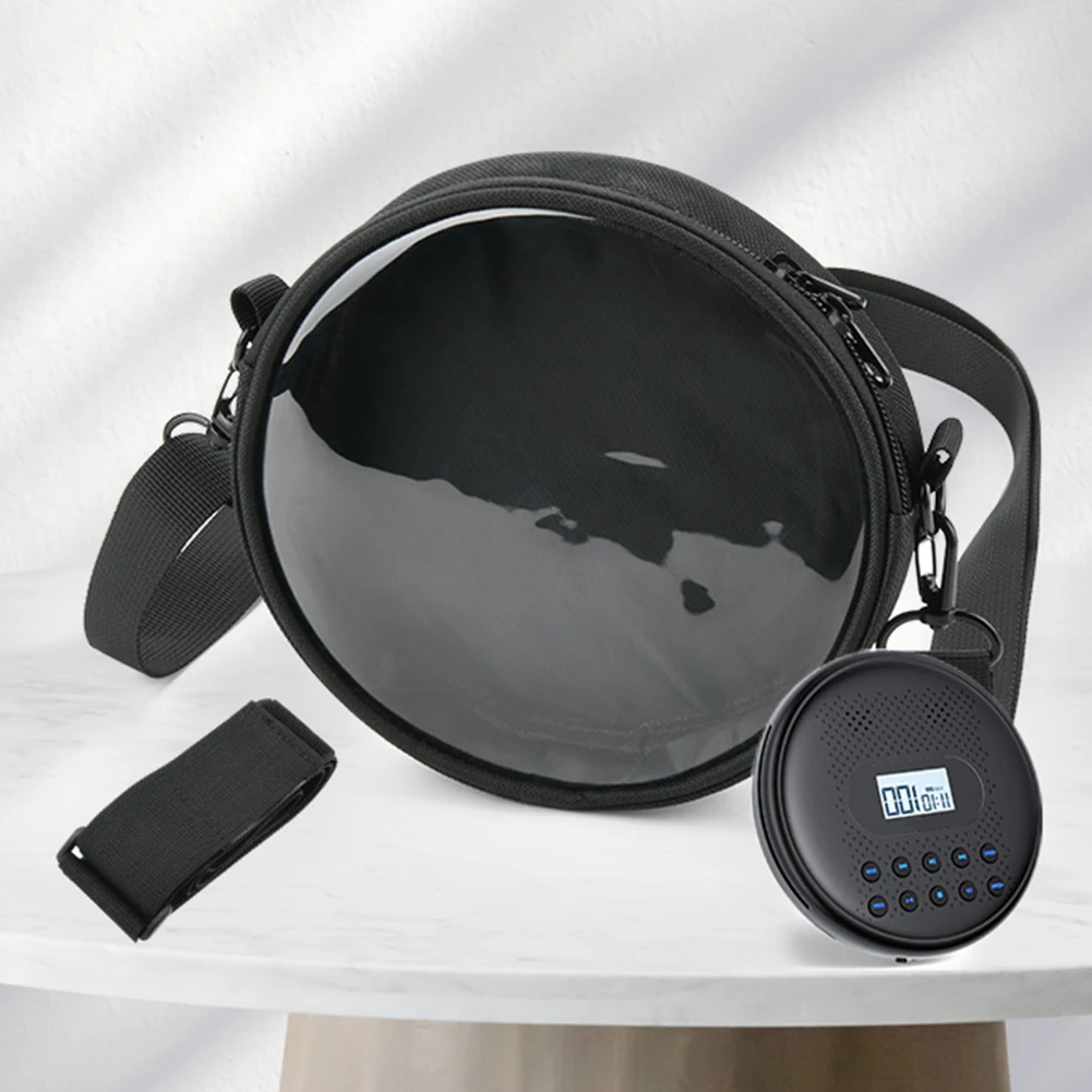 

Чехол для компакт-дисков DVD-чехол с прозрачным окном, держатель для DVD-кошелька с регулируемым ремешком, поясной ремешок, держатель для компакт-дисков для автомобиля, дома, путешествий