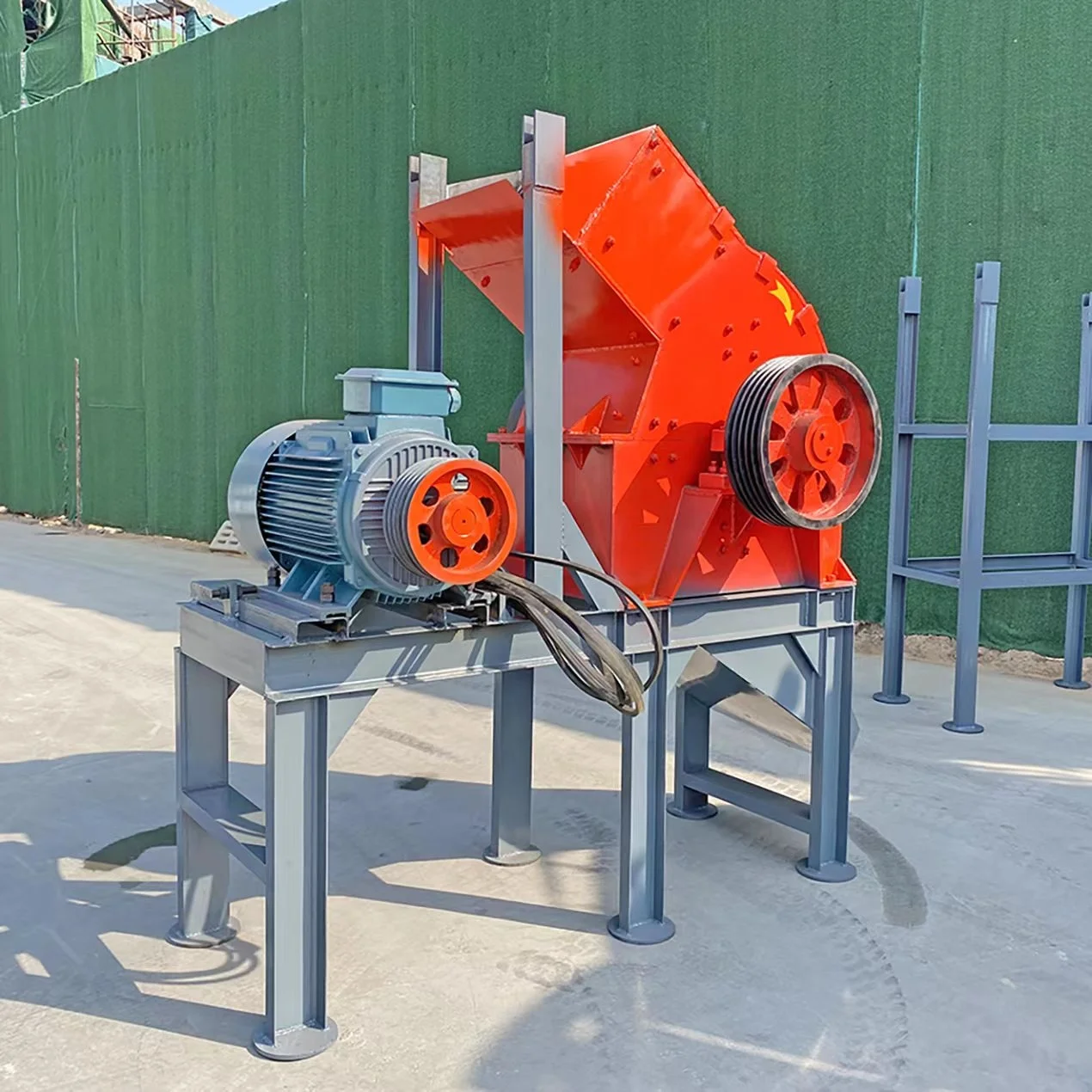 Stone Gold Ore Hammer Mill Crusher Machine Glass Hammer Crusher