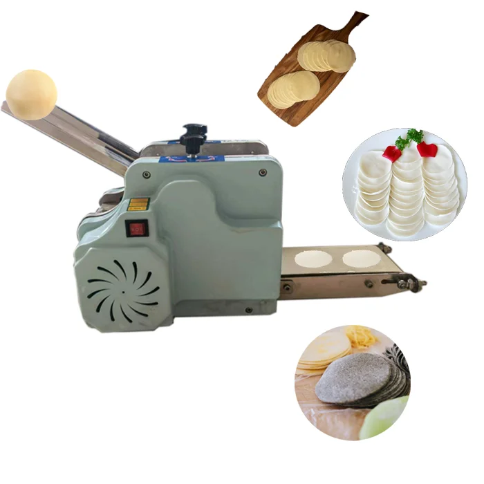 for·Tabletop Small Automatic Papad Maker Empanada Samosa Wonton Making Machine Commercial Gyoza Dumpling Wrapper Machine Price