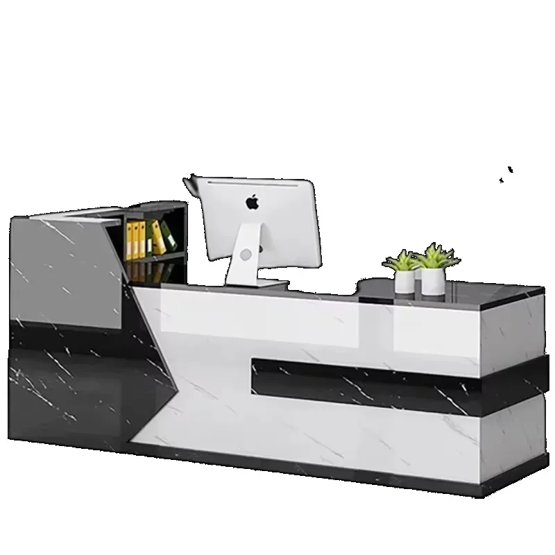 Bar Modern Reception Desks Tall Display Cabinet Commercial Cashier Reception Desk Nordic Table Mostrador Garden Furniture Sets