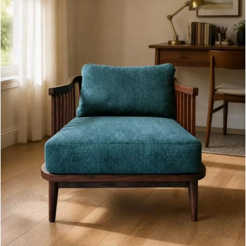 Custom Hotel Lobby Visitor Sofa Chair Leisure Chair Hotel Living Room Single Sofa Chair