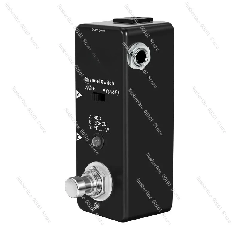 LEF330 Electric Guitar Effects Pedal Monoblock Design with Overdrive Distortion Delay Chorus Modulation Multi Effect Processor