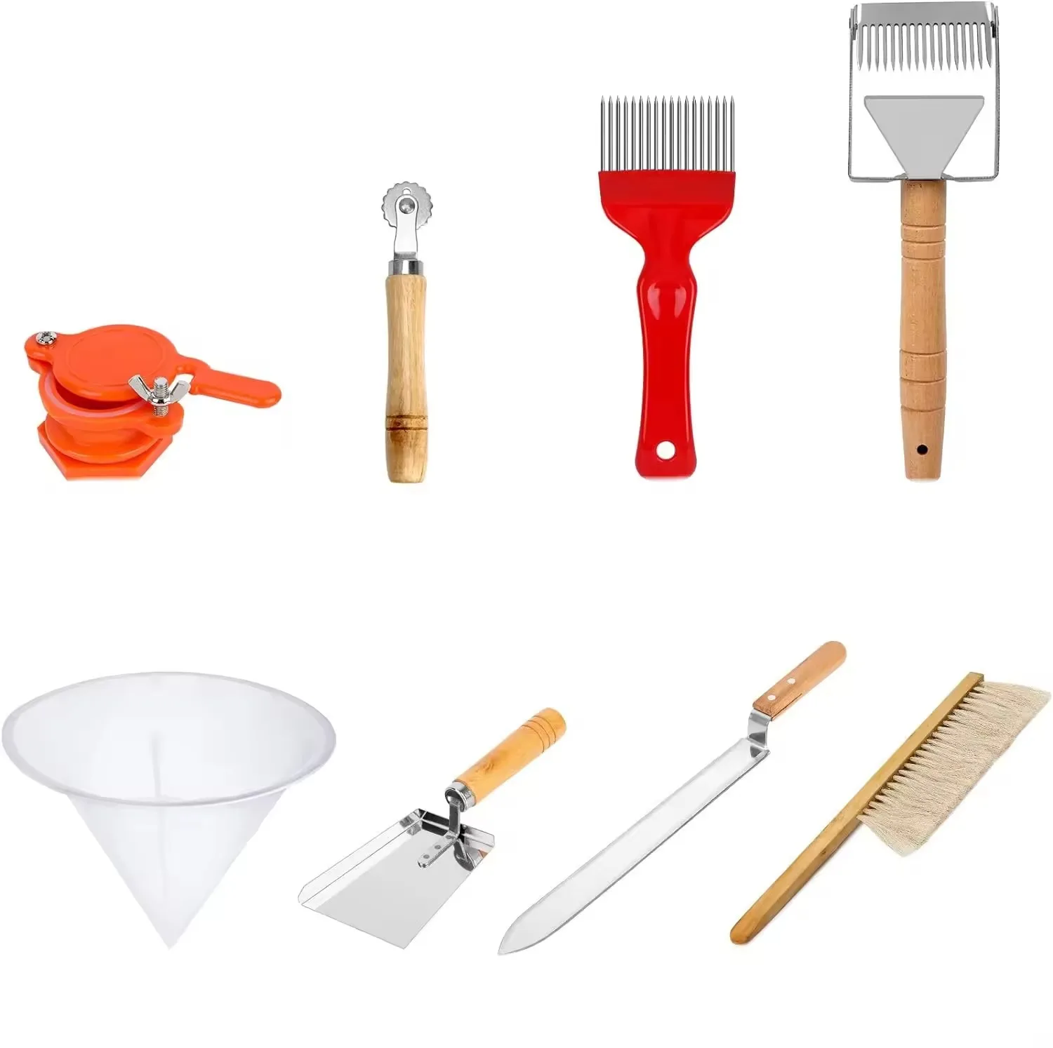 Nuevo Kit de Apicultura Completo de 30 Piezas, Chaqueta, Equipo para Colmenas, Herramientas Esenciales para Apicultores Profesionales