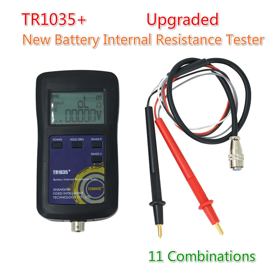 Upgrade YR1035 Original Four-line Lithium Battery Internal Resistance Test Digital TR1035 Electrical 18650 Dry Battery Tester