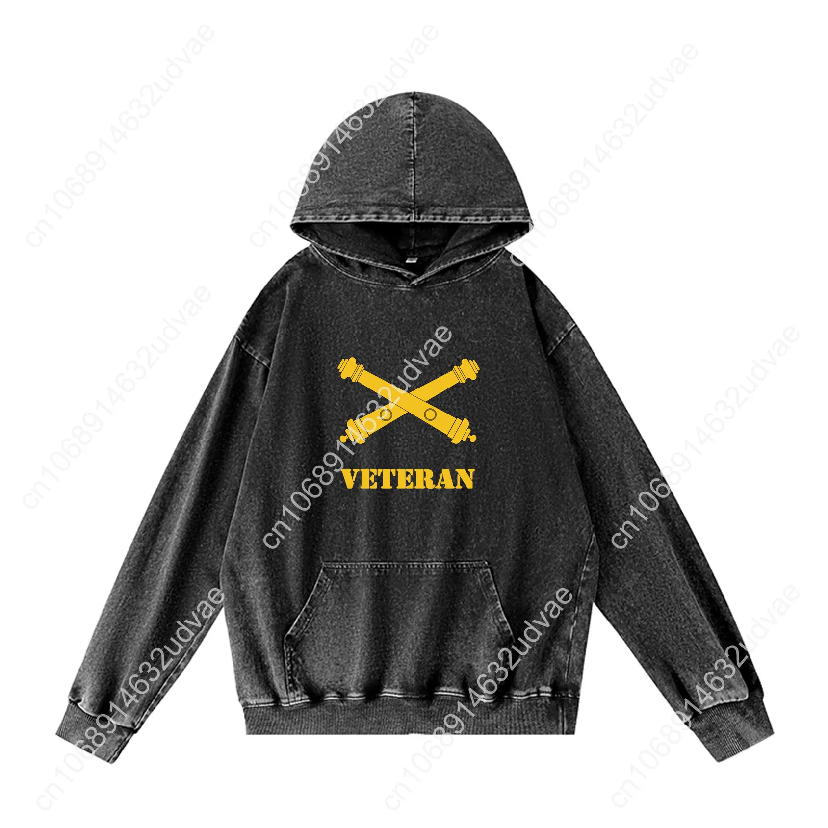 Felpe con cappuccio da veterano di artiglieria sul campo dell'esercito americano Felpa con cappuccio retrò Uomo Donna Adolescente Pullover vintage Felpa Top personalizzati