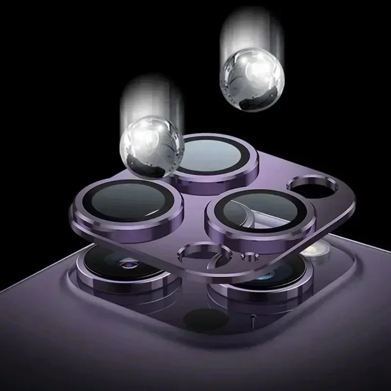 Metal Camera Lens Protector Glass For iPhone 13 12 11 14 15 Pro Max HD Back Lens Protective Film For iPhone 13 14 15 Plus Glass