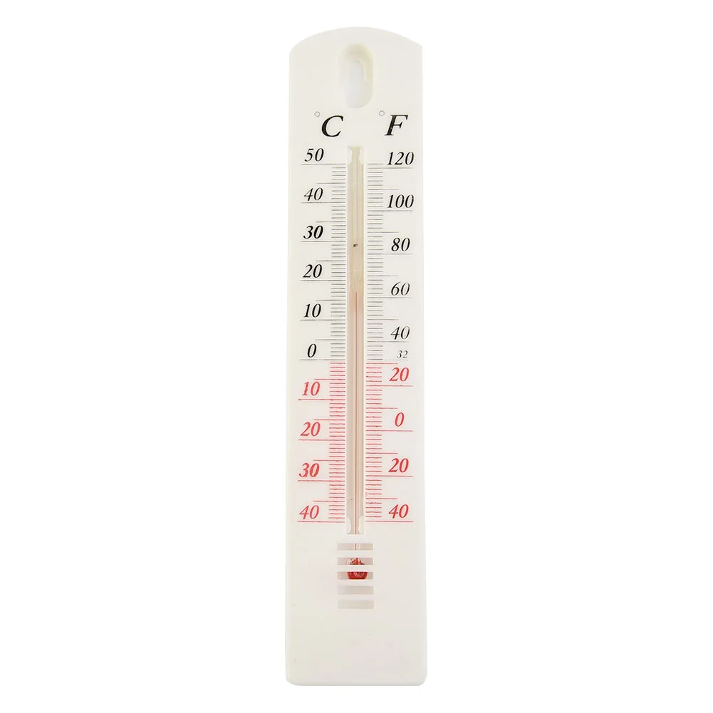 HOT Sale Greenhouse Home Office Wall Thermometer Hang Summer Temperature -50℃-+50℃ Indoor Outdoor Kerosene Filled