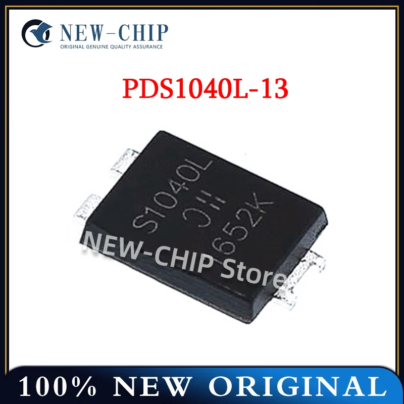 5PCS-100PCS/LOT  PDS1040L-13   Screen printing S1040L package POWERDI-5  Patch Schottky diode  NEW ORIGINAL PDS1040L