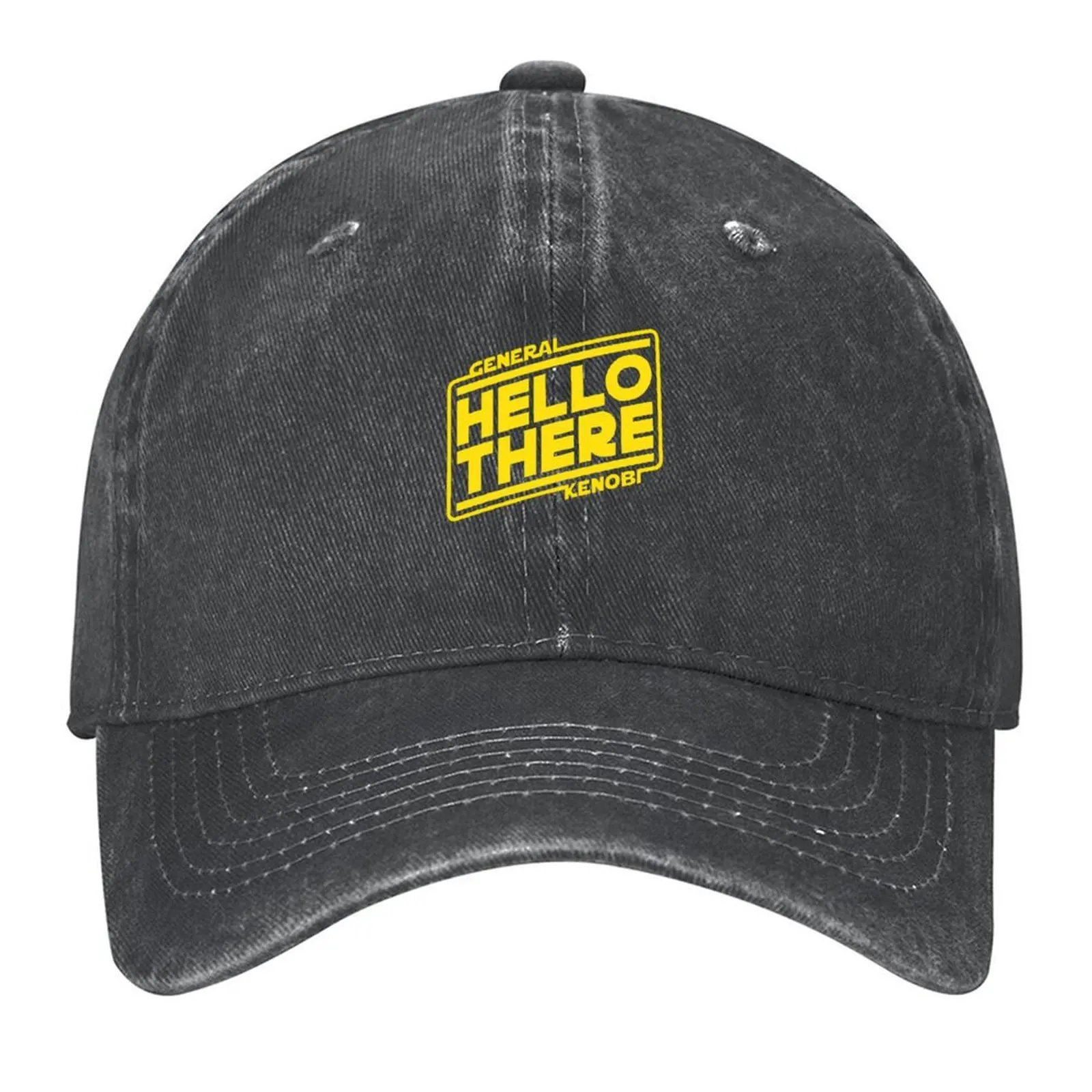 

Hello There Baseball Cap Ball Cap Hat Beach Male hat Sunscreen Women Hats Men's