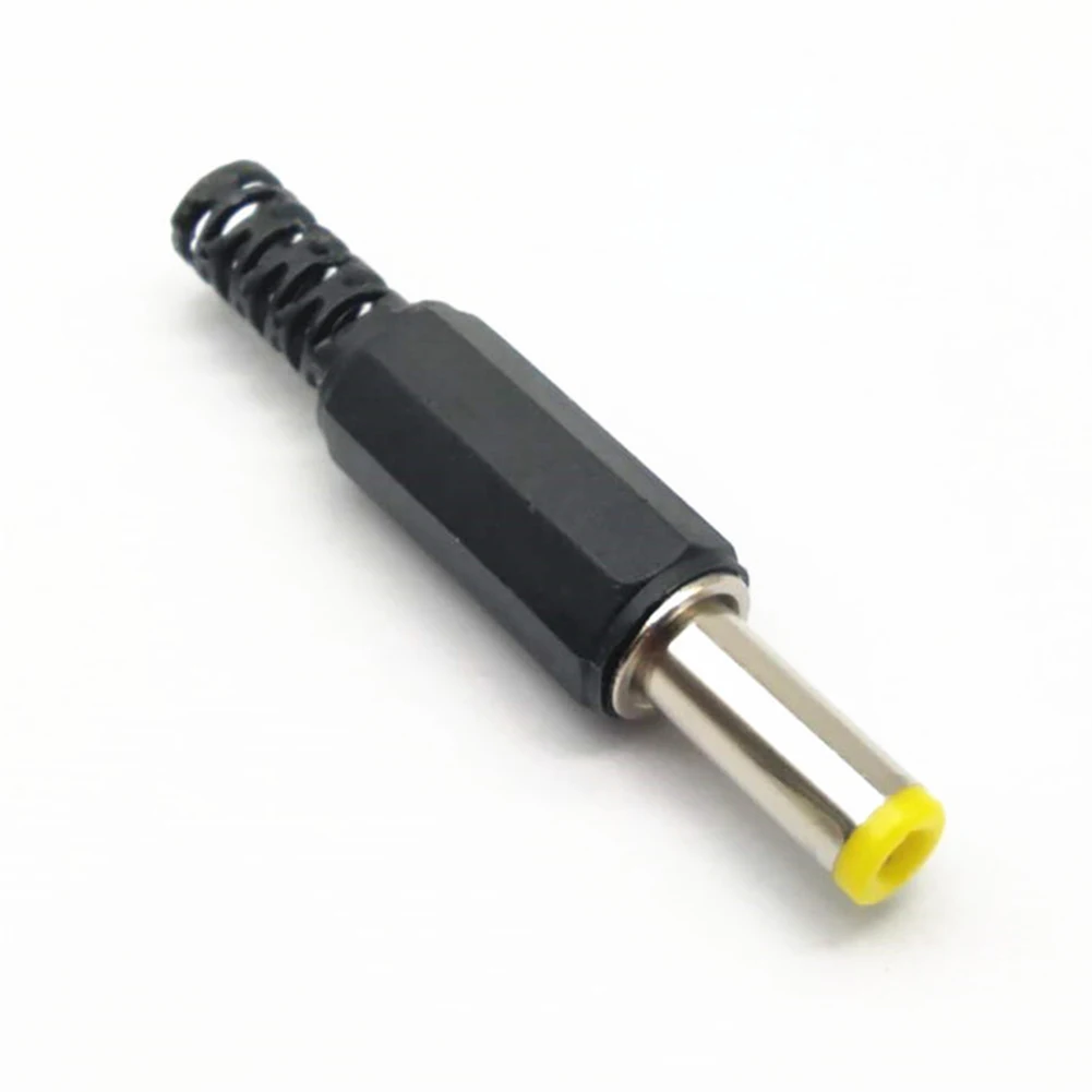 Terminal Blocks DC Male Head DC5.5*2.1/DC5.5*2.5 For CCTV Lighting Security Cameras Yellow Sound Fork Power Adapters