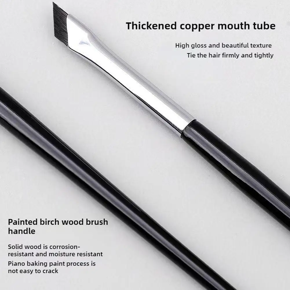 The Upgrade Blade Eyeliner-Pinsel, Augenbrauen-Platz-Make-up-Pinsel, präziser, ultradünner, flacher Augenbrauenpinsel mit feinem Winkel, Detailpinsel, 2026, neu