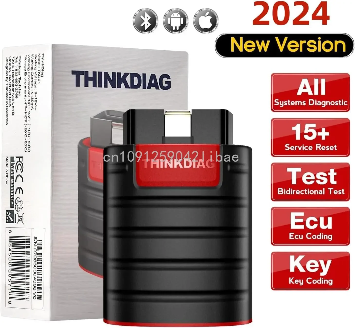 Thinkdiag Full System Scanner Code Reader Free Update For One Year Than X431 Easydiag 2.0 All Free Software 15 Reset Servi