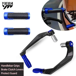 For Yamaha R15 V3 MT15 MT-15 YZF-R125 MT-125 MT125 22mm Motorcycle Handle bar Grips End Brake Clutch Levers Protection Guard