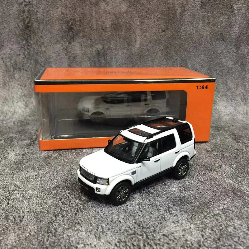 

GCD 1:64 Model Car Land R Discovery 4 Alloy Die-Cast SUV Vehicle-White