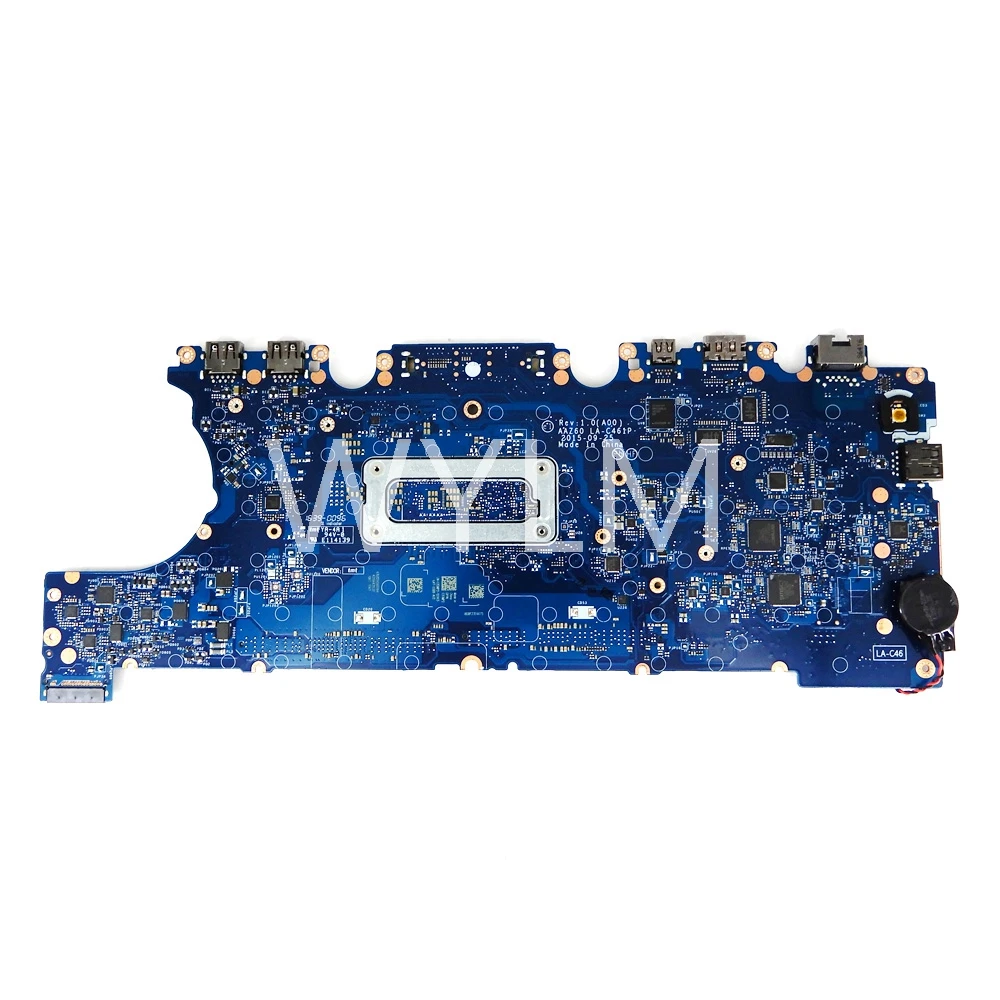 LA-C461P i3 / i5 / i7 CPU  Mainboard For Dell latitude E7470 7470 Laptop Motherboard CN 0V2N4V 0DGYY5 03GMP2 100% Tested