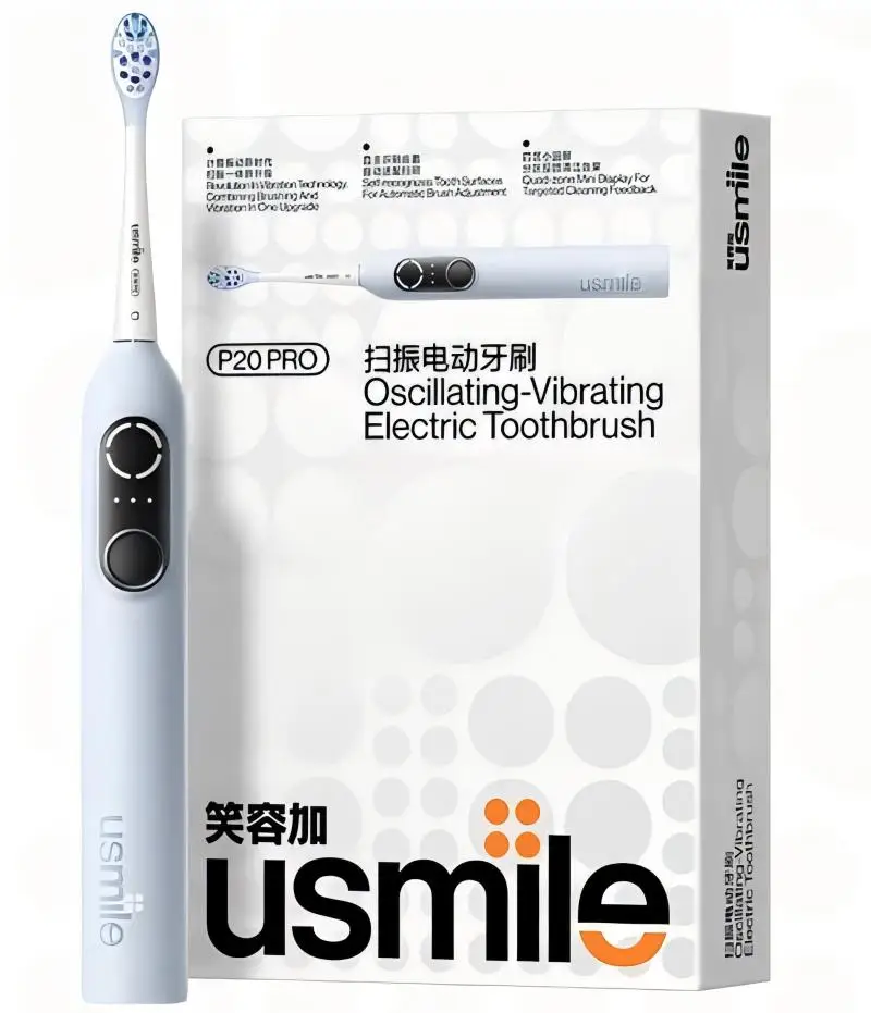 Электрическая зубная щетка Usmile P20PRO нового поколения, сканирование, вибрация, глубокая очистка, четыре зоны позиционирования, хорошие предметы полости рта