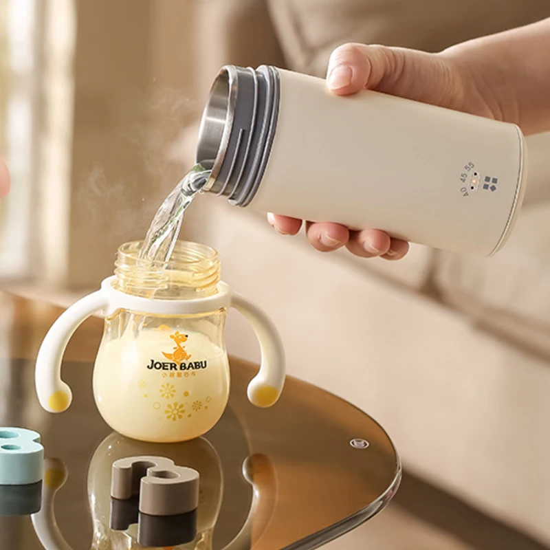 Portable Mini Electric Kettle with Type-C USB Heating for Travel Home 220V Car Constant Temperature Water Boiler for Tea Coffee