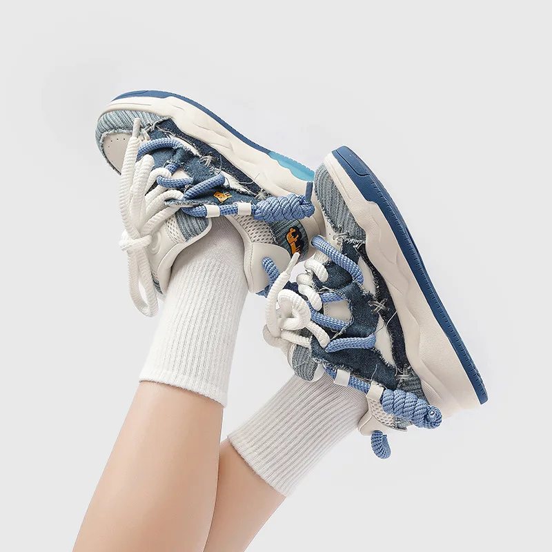 Women Shoes Men Retro Classic Canvas Leather Skateboard Shoes Fashion Sneakers Couple  Outdoor Sports Casual Shoes