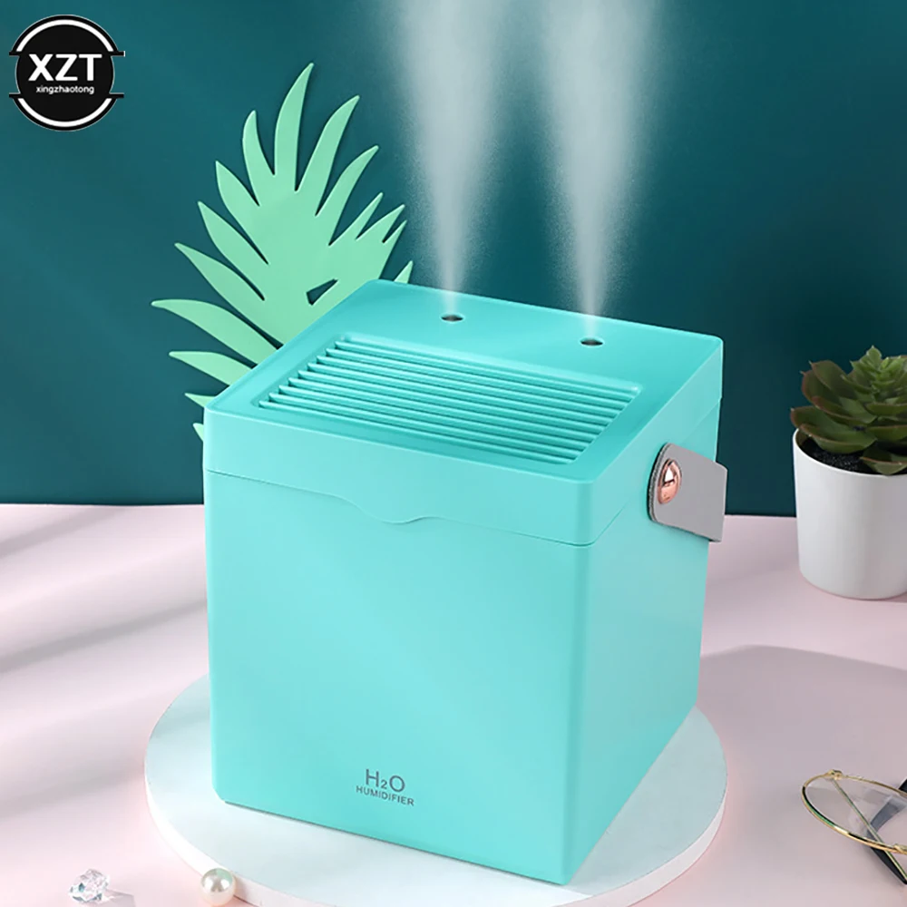 Double Nozzles 2000ML Air Humidifier wit handheld rope Humidity Display Large Capacity Aroma Oil Diffuser For Home Bedroom