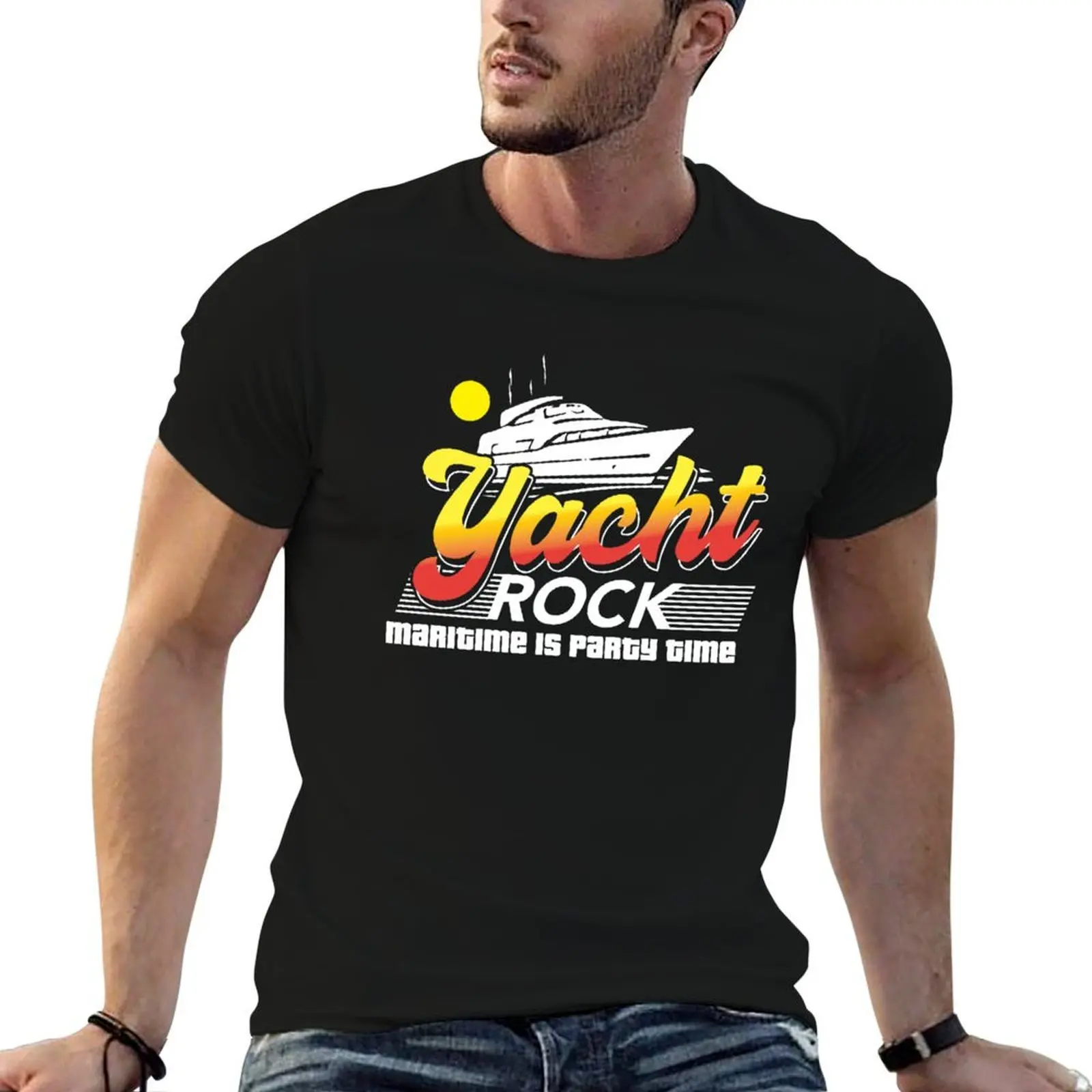 Yacht Rock Maritime Is Party Time T Shirt Gift T-Shirt essential t shirt aesthetic clothes designer t shirt men