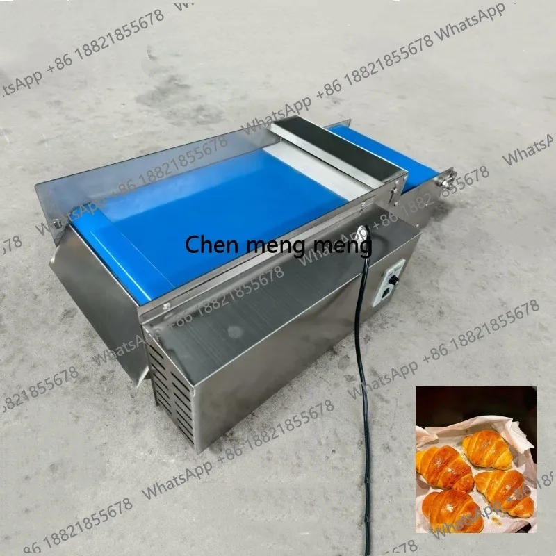 Croissant Bread Forming Machine Croissant Rolling Machine Table Top Croissant Pastry Dough Shaping Machine