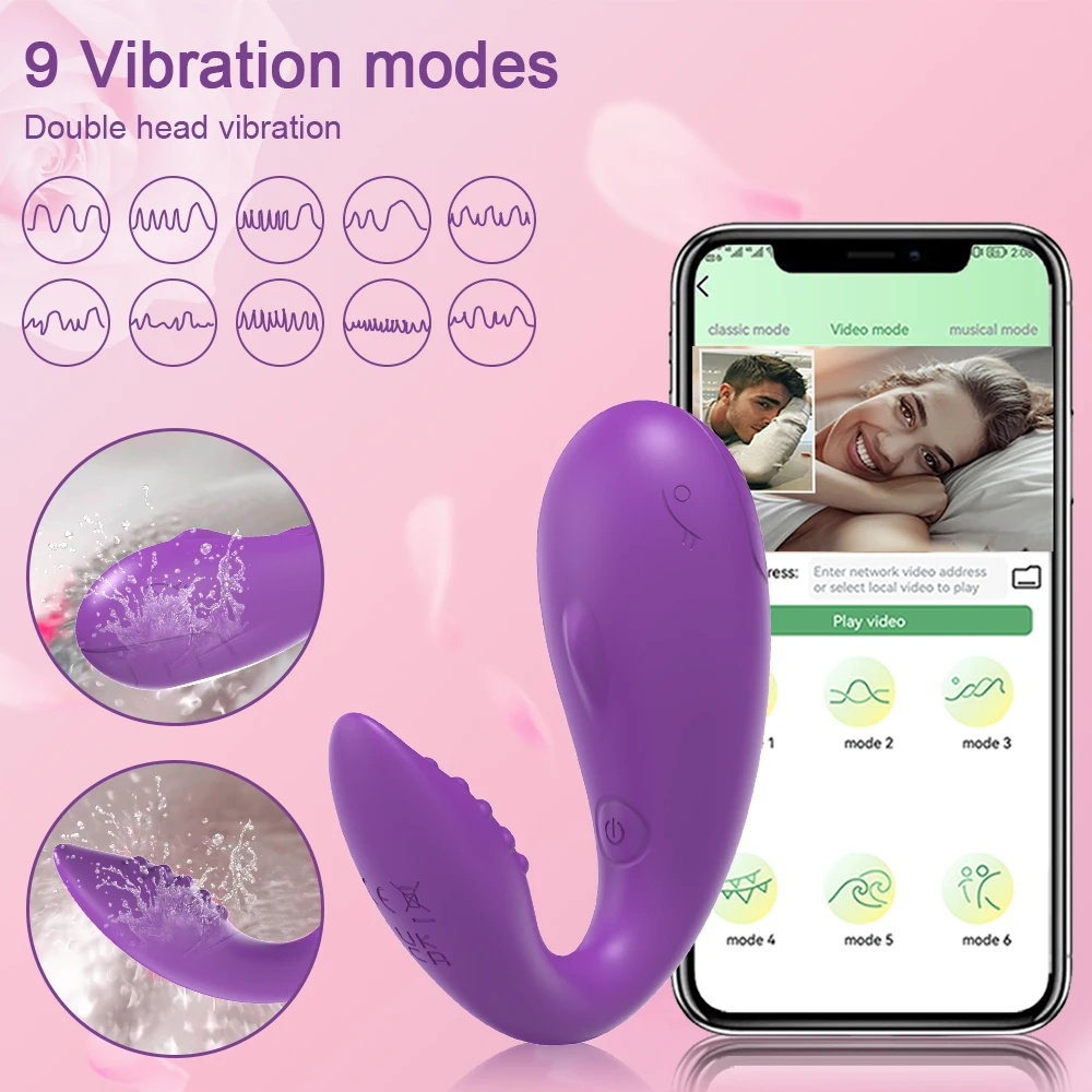 Wireless Bluetooth G Spot Vibrator Women Clitoris Stimulator Female Wearable Panties Vibrator Love Egg Adult Vibrating Sex Toys